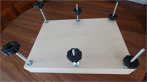 Item 212-2 Large Format Book Press Top View